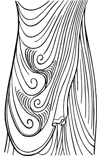 花古色古香古典古风花纹边框纹路矢量图