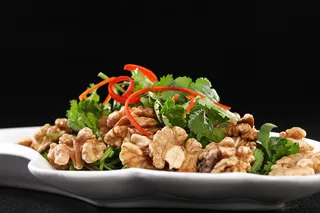 L00981香菜拌桃仁