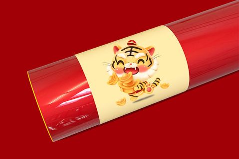 2022年虎年新年春节礼盒场景样机