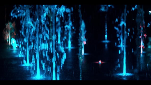 水, 喷雾, 光, 夜晚, 液体, 流动, 喷泉