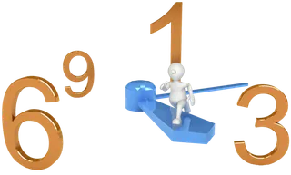 高清圆头3D小人 免抠