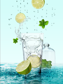 设计柠檬饮料果汁素材