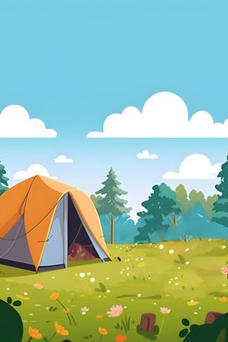 野外露营夏令营背景