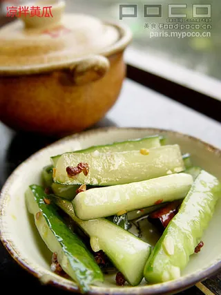 凉拌黄瓜美食元素菜品