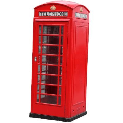 英国伦敦电话亭 PNG免抠(400x400)