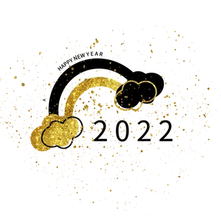 2022新年艺术创意字体虎年3D立体标题数字文字png免抠字素材