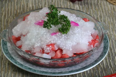 34 珍珠红豆冰-里县永乐人家