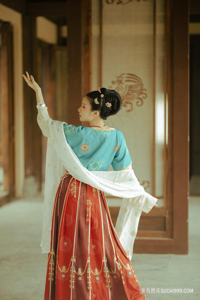超高清古装舞蹈的美女图片