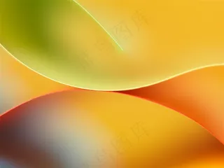 淡黄色3d彩纸效果高清图片