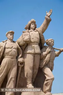 北京*广场雕塑摄影图