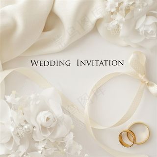 金戒指与丝带珠宝首饰