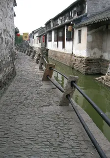 周庄古镇穿竹石栏 周庄古镇穿竹石栏