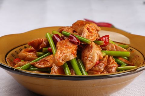爆炒肥肠 爆炒肥肠