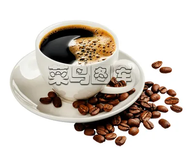 热咖啡白色咖啡杯