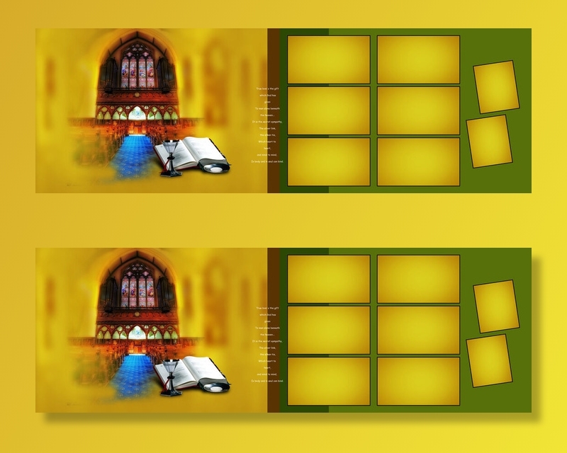 照片画册psd素材