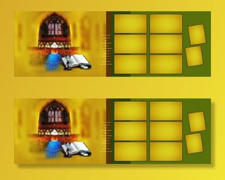 照片画册psd素材