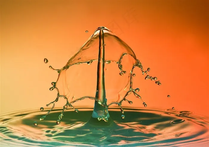 飞溅的水花图片素材