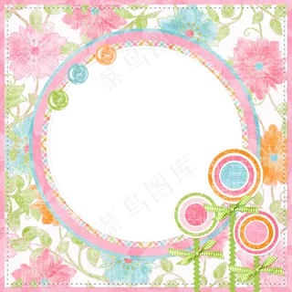 花边相框素材图片下载