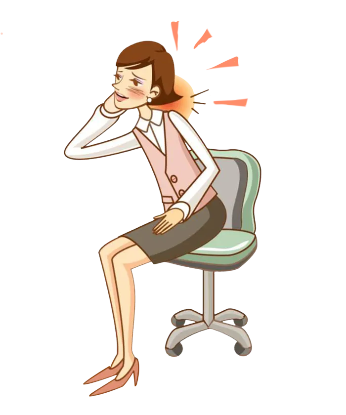 上班族身体劳累脖子疼插图