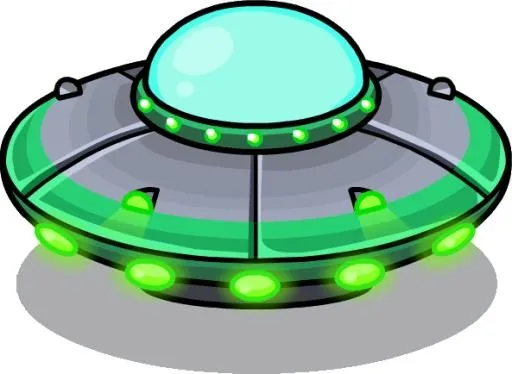 飞碟 PNG免抠(593x434)