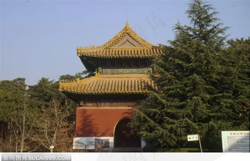 明十三陵-昭陵宝城