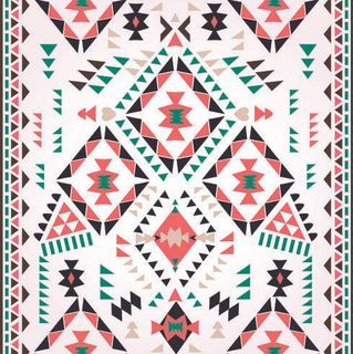 少数民族藏族特色花纹波西米亚风纹理背景图案设计AI矢量图片素材