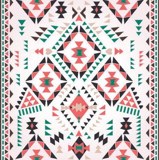 少数民族藏族特色花纹波西米亚风纹理背景图案设计AI矢量图片素材