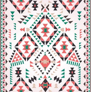 少数民族藏族特色花纹波西米亚风纹理背景图案设计AI矢量图片素材