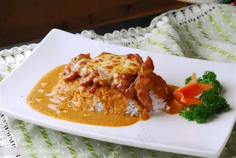 中华美食饭食马米鸡排焗饭实拍摄影图中华美食 中华美食饭食马米鸡排焗饭实拍摄影图中华美食