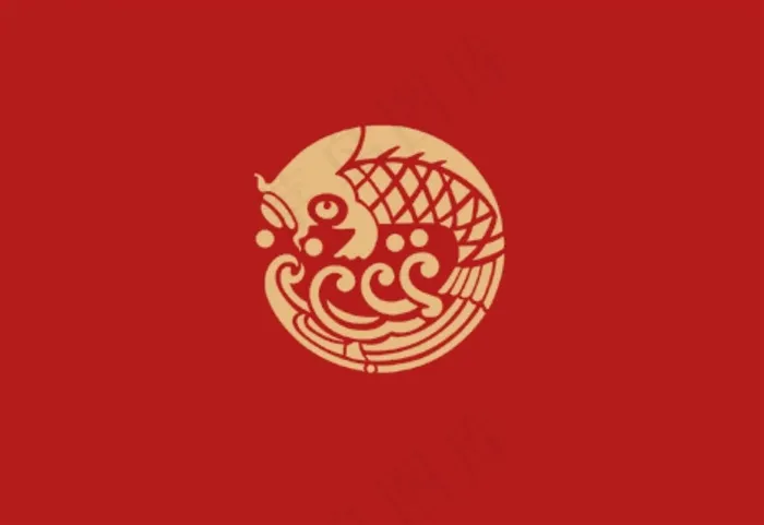中国风邀请函底页