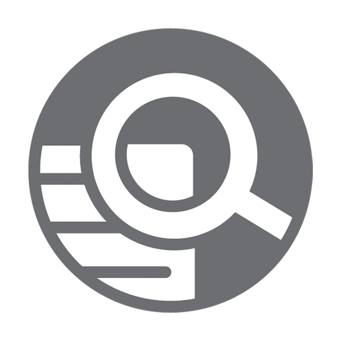 搜索图标灰色简笔