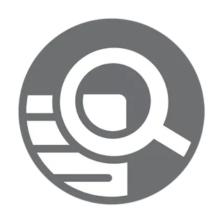 搜索图标灰色简笔