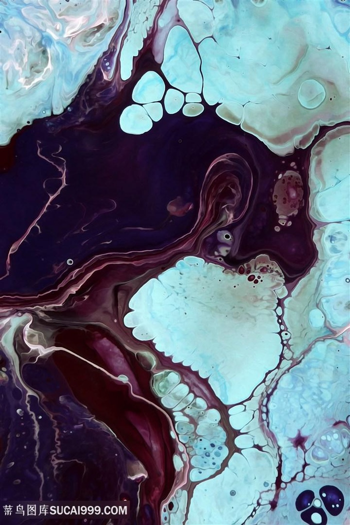 水彩抽象唯美艺术画