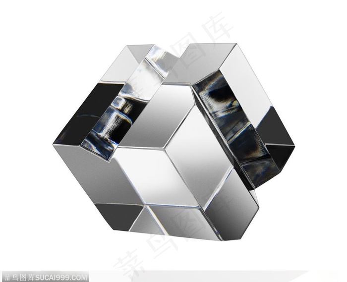 玻璃艺术-方形的玻璃艺术品