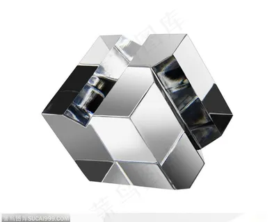 玻璃艺术-方形的玻璃艺术品