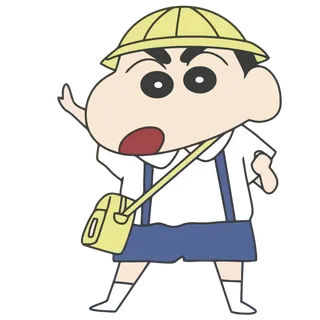 蜡笔小新可爱人物免扣素材