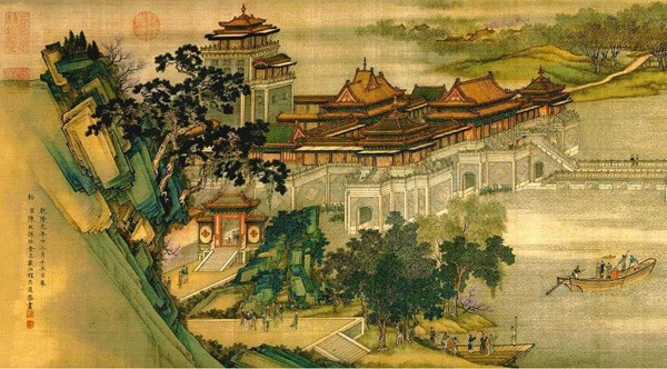 清明上河图图片素材