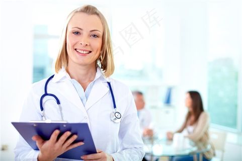 微笑的女医生高清图片