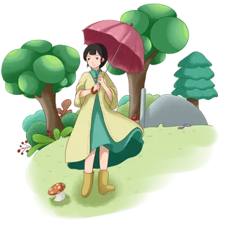 清明节素材字体元素