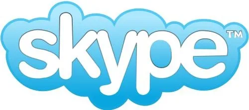 Skype标志 PNG免抠(500x221)