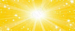 黄色渐变旋转光晕