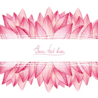 花朵花瓣花束失量背景图