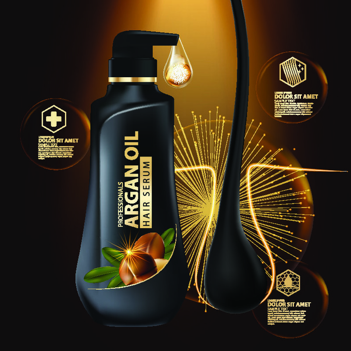 设计广告化妆品素材