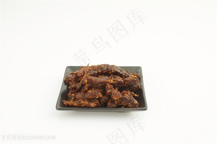 一盘好吃的牛肉干