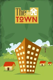 街道建筑矢量扁平插画