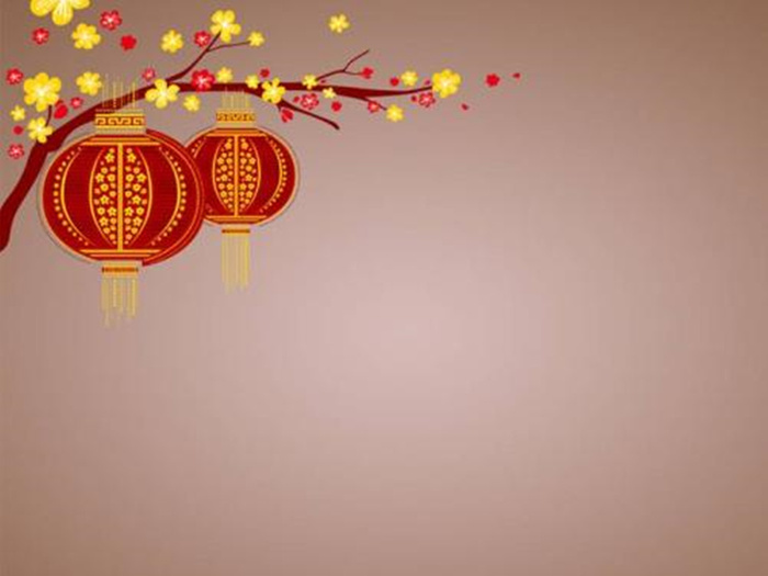 古风大红灯笼高高挂