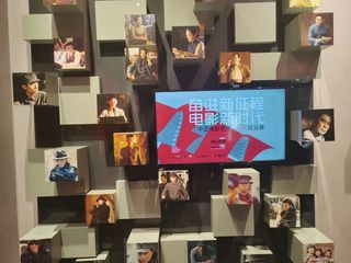 单调简约风灰色建军节会展照