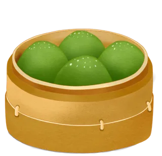 清明节海报设计插图卡通青团素材图片元素png透明背景