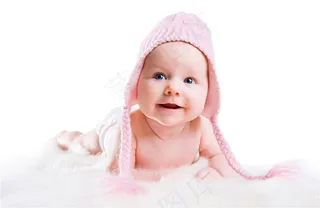 开心的婴儿图片