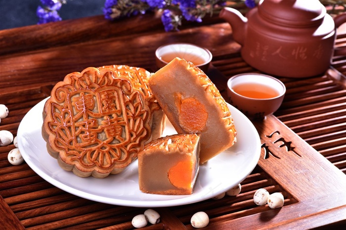 中秋节月饼图片